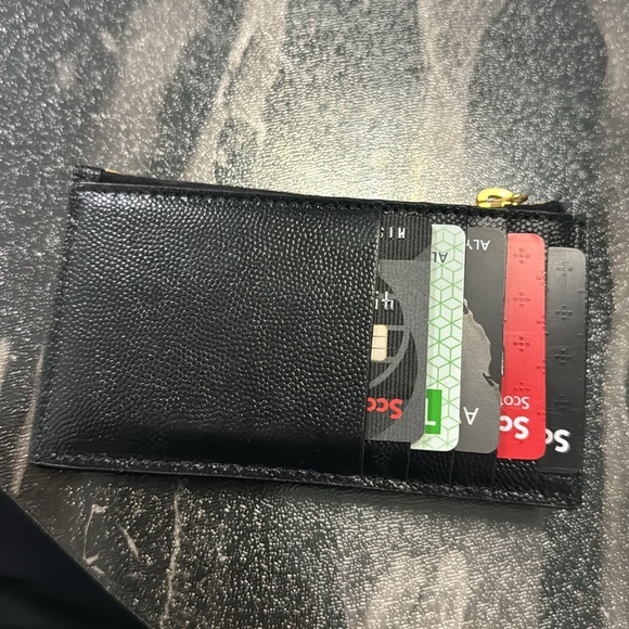 YSL CARD HOLDER BLACK - Picture 2 of 12